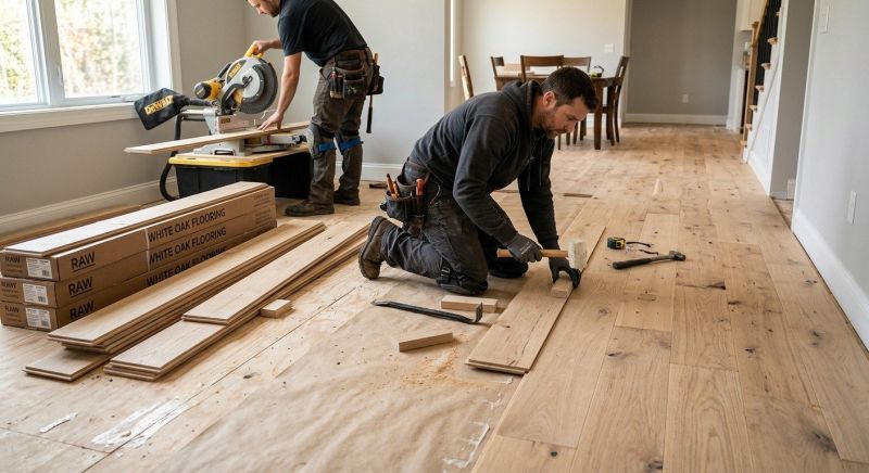 Wide Plank Floor Installation in Phoenix, AZ