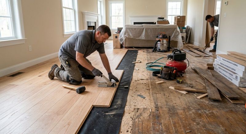 Wood Flooring Installation in Manassas, VA